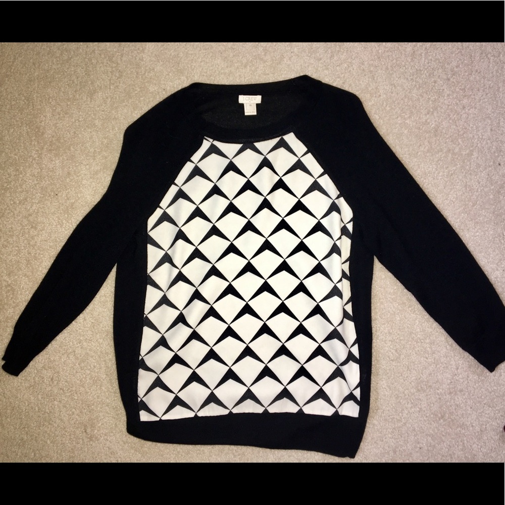 j crew bonjour sweater